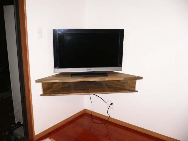 栃木小山　古民家再生リフォームテレビ台